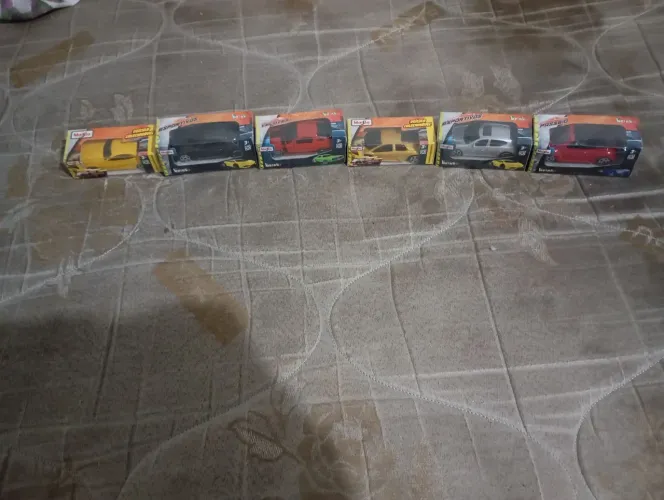 6 Carrinho Maisto Lacrado 