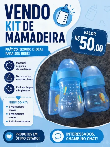 Kit mamadeira