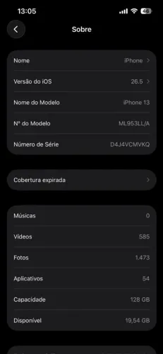 Iphone 13 em Perfeito estado.