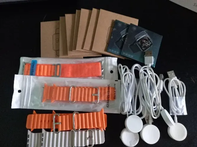 SMARTWAHT KIT PARA VENDEDORES COM CAREGADOR , PULSEIRA E PELÍCULA