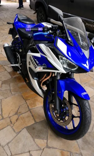 Yamaha r3 abs 2016 moto integra revisada manual chave reserva