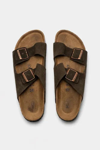 Birkenstock Arizona Original - Camurça Marrom