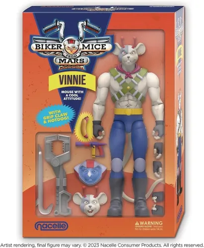 Nacelle toys - vinnie - biker mice from mars