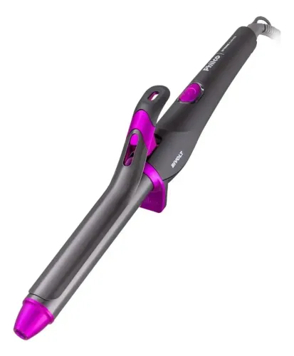 Modelador De Cachos Cacheador PEC15 Philco 25mm Intense Curves 220°C