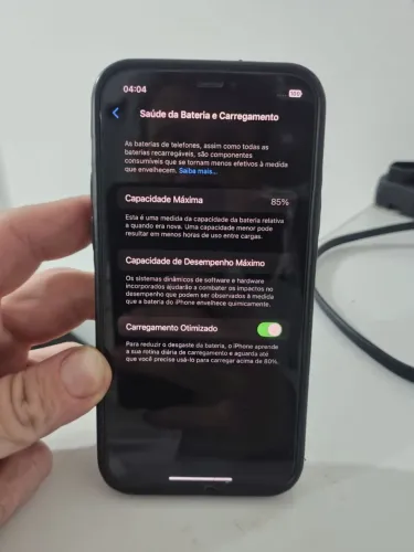 iPhone 12 -89% de bateria