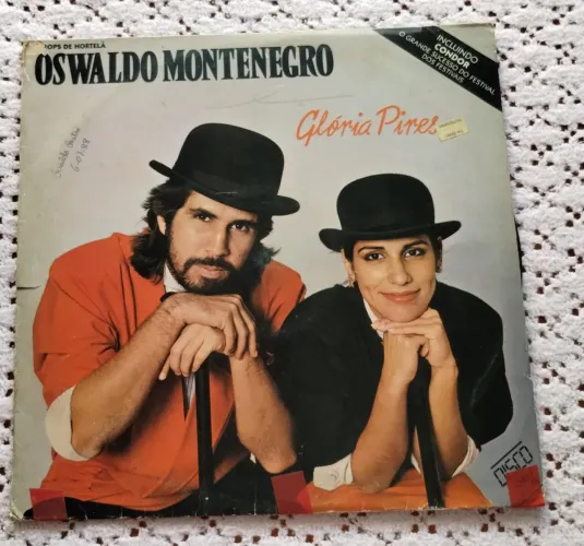 Drops de Hortelã, 1985, Oswaldo Montenegro e a atriz Glória Pires 