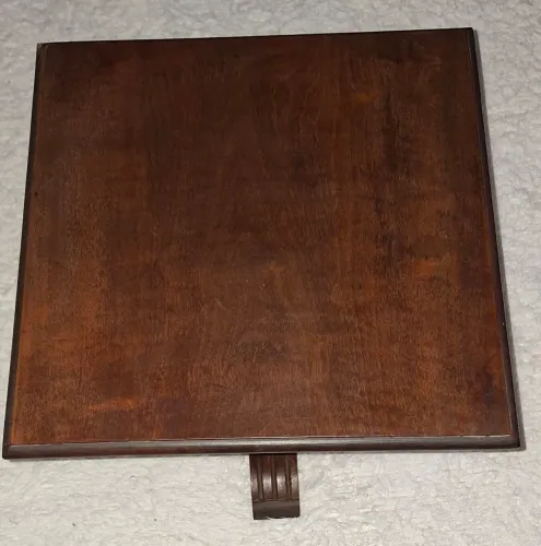 Mesa de centro retro de madeira maciça