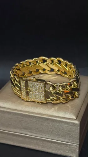 Pulseira Lacraia em Ouro 18k 750