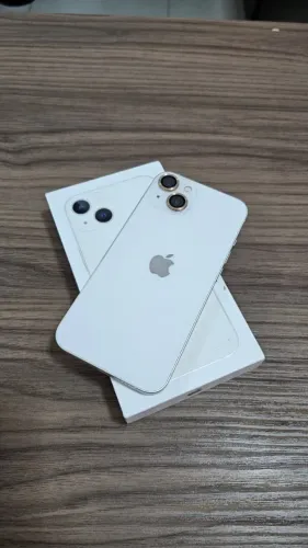 iPhone 13 Branco 128GB | Impecável + Caixa e Acessórios (Todo Original)