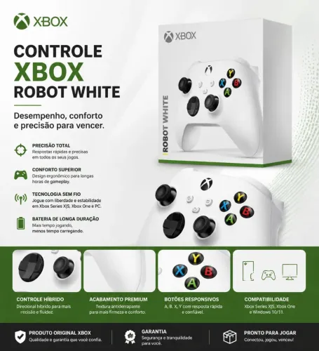Controle Xbox Series usado 2 vezes
