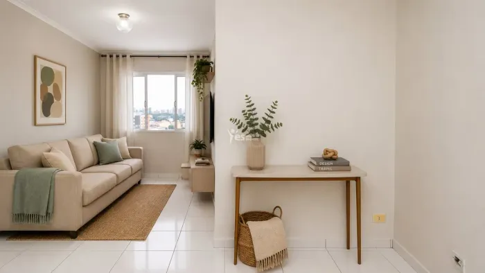 Apartamento para Locação, 2 dormitórios, 01 vaga de garagem, no Bairro Vila Alzira, Santo