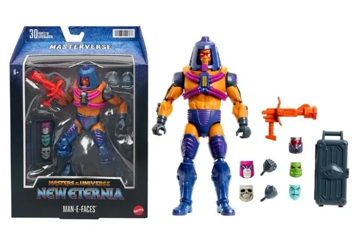 Masters Of The Universe Man E Faces Multifaces Raro Lacrado