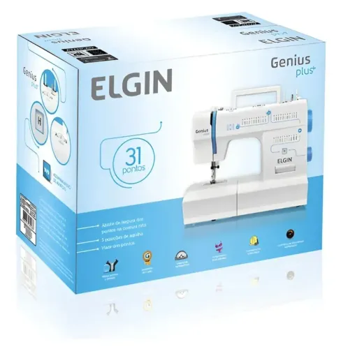 Maquina de costura Elgin Gênios plus+