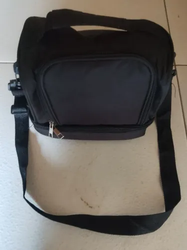 Bolsa térmica de ombro preta, venda rápida!!