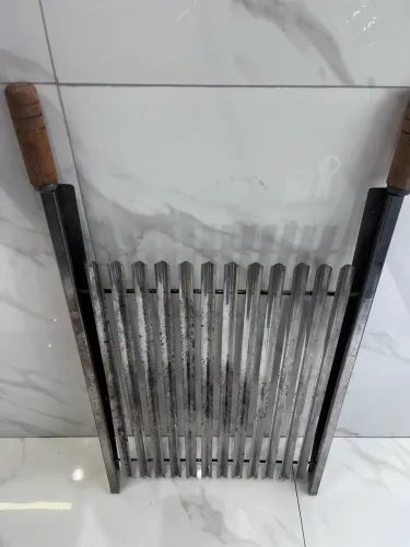 Grelha para churrasqueira inox