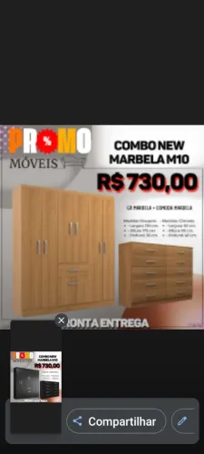 Móveis direto de fábrica