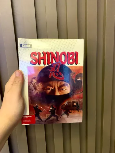 Shinobi para commodore 1989 lacrado