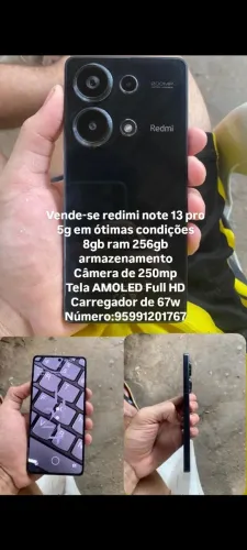 redimi note 13 pro (troco em qualquer iPhone)