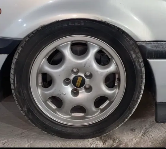 Rodas jogo aro 15 5x100 BBS originais do Passat B4 VR6 