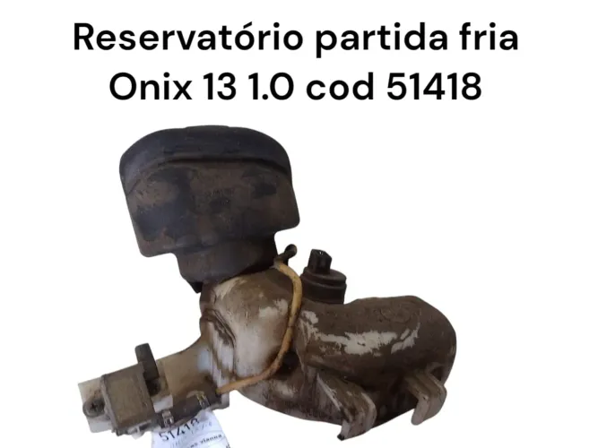 Reservatório partida fria Onix 13