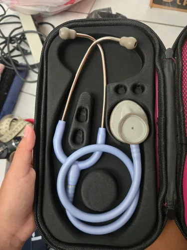 Estetoscópio 3M Littmann Lightweight Azul Claro + Estojo