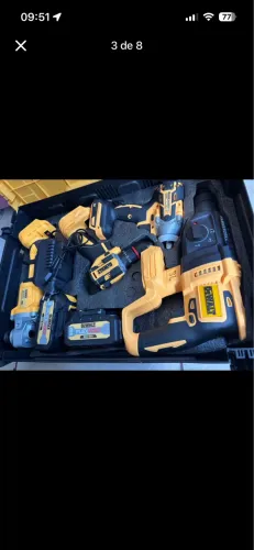 Kit ferramentas dewalt novo lacrado