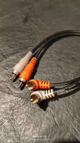 Cabo RCA Stereo - 3mt
