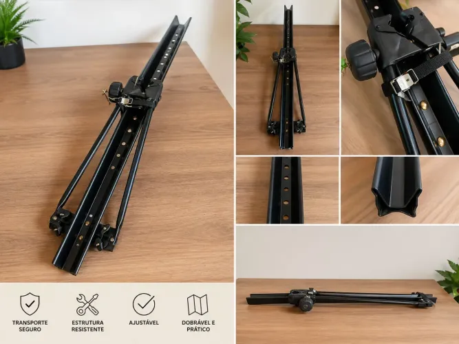 Transbike De Teto Automotivo Dobrável - Super Prático E Seguro