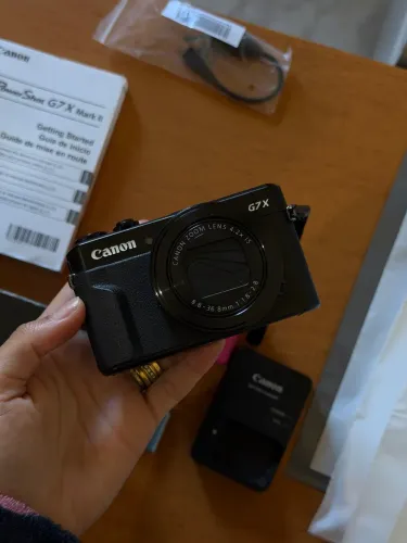 Câmera cânon G7x Mark II