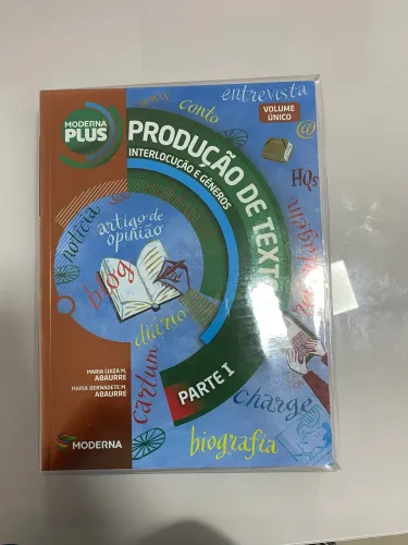 Conjunto Livros Moderna Plus - Produção de Texto (5 Livros)
