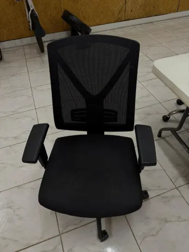 Cadeira de Escritório Flexform Ergonômica Giratória com Encosto em Tela