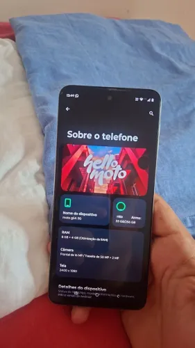 Vendo moto G 54 5G 256 aparelho file só uma manchinha