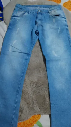 Calça jeans masculina 44