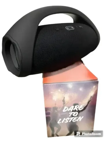 Caixa de Som Boombox Bluetooth bivolt 