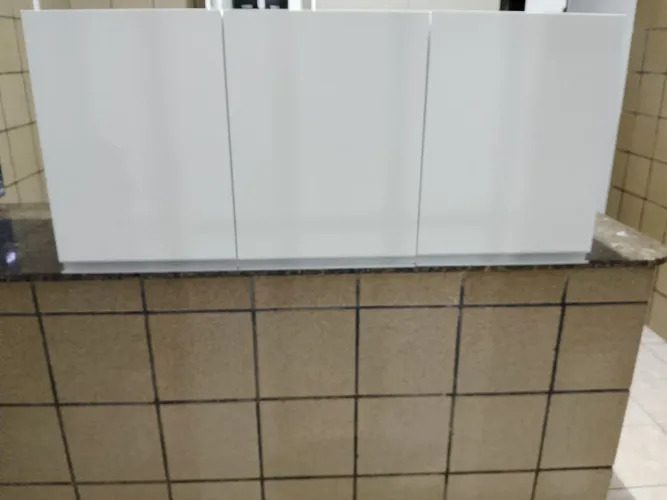 Armário aéreo branco novo