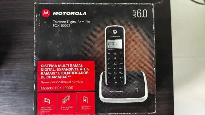 Telefone Digital sem Fio Motorola