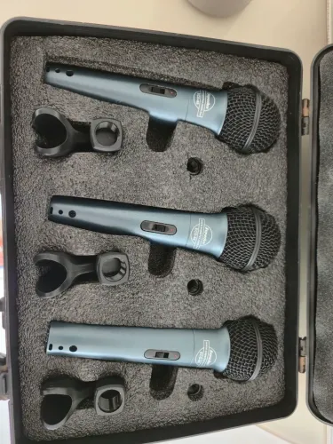 Kit 3 Microfones ECO-88S Superlux