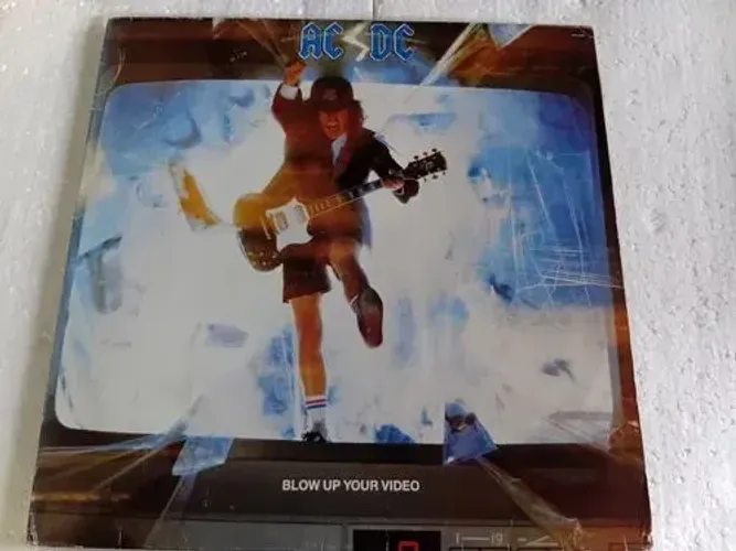 lp Vinil Blow Up Your Video AC/DC nacional 1988 ZERADAÇO Obra-prima