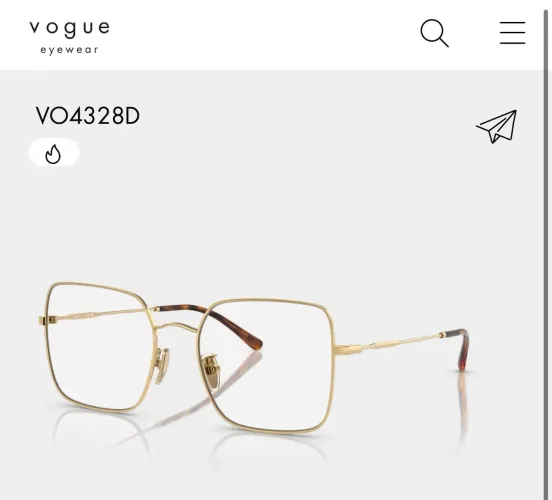 Armação VOGUE original - feminina 