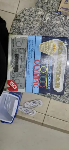 Rádio Roadstar Olimpic dos anos 80 novo sem uso