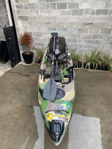 Caiaque+motor elétrico 34lbs