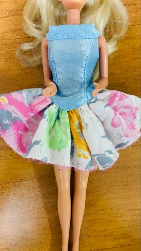 Vestido estrela Barbie sonho de férias