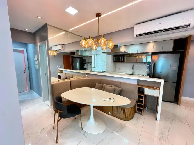 Vendo ou alugo apartamento mobiliado no condomínio Piazza Toscana, marambaia, Belém 3 quar