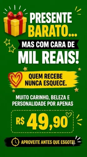 Cesta coraçao em MDF