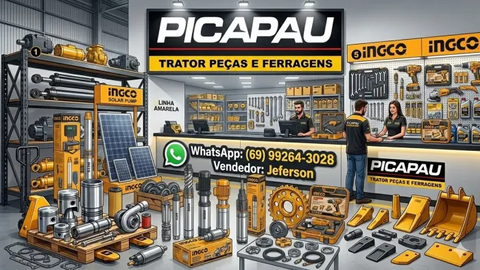 Peças de linha de tratores e maquinas pesadas linha amarela