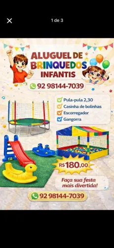 Aluguel de pula-pula completo 