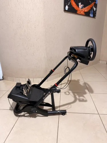 Cockpit simulador corrida logitech