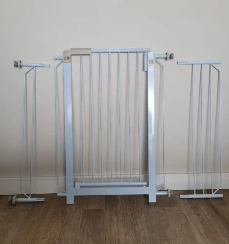 Kit Grade para Portas com Trava e 2 Extensores Branco Tubline