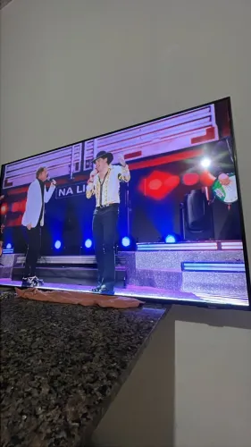 TV Samsung Crystal 55" 4K UN55BU8000G ? Excelente Estado