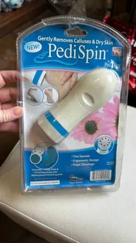Lixa de Pé Elétrica Pedi Spin Removedor de Calos - NOVO LACRADO